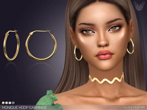 hoop earrings cc sims 4.